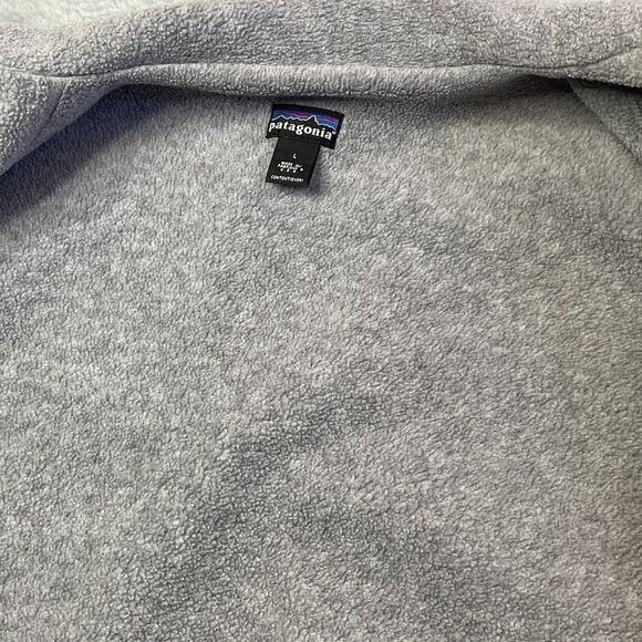 Vintage 90s Patagonia Red Fleece-Lined Bomber Jacket L Made‎ in USA Synchilla - Picture 9 of 14